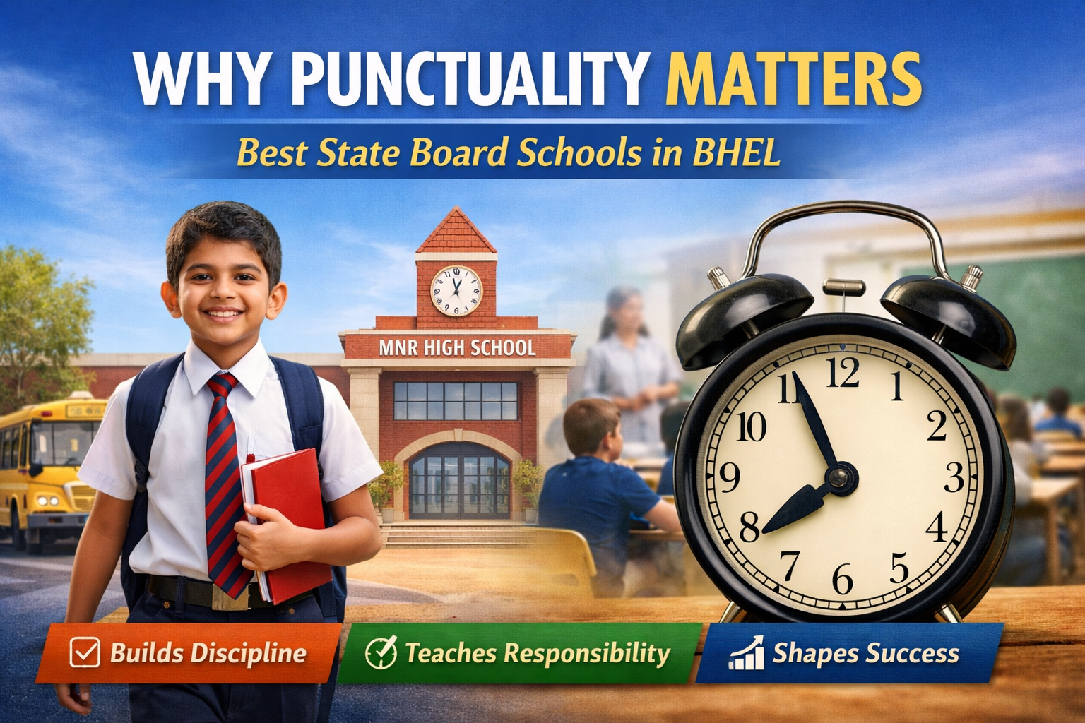 Best State Board Schools in BHEL 2026 | Why Punctuality Matters